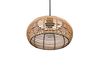  Lustre INGA E27 tressage rotin de TrioLighting