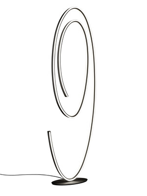 Lampadaire CIOLA LED Noir Mat H175cm - 477210132