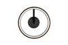 Plafonnier LED TRIO AMADOR 635510132- Forme ronde, noir Mat, 34 W, CCT et hauteur réglable