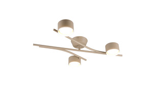 Plafonnier CODA 3 Lumières GX53 Beige Chaud L61,5cm - 669000343