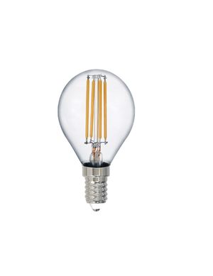 Sphérique claire filament LED 4W E14 teinte chaude SwitchDimmer