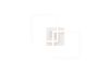 Plafonnier Led blanc mat double carrés TRAIL TrioLighting
