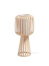 Lampe à poser en bambou naturel CINTIA petit modèle