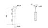 Adaptateur de suspension pour série DUOline de TrioLighting
