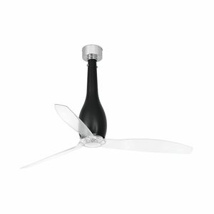 ETERFAN M – Ventilateur de plafond noir mat