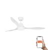 VVentilateur de Plafond POLARIS L LED Blanc – Silencieux, Économique, Connecté Tuya