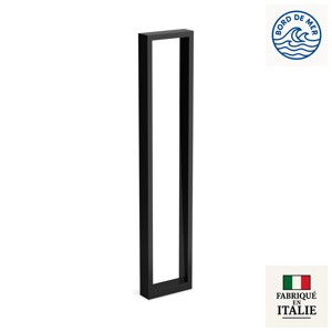 Borne rectangulaire profil aluminium IP66 ARKE 1000 24V noir RAL9005