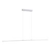 Lustre linéaire tige PURE-LITE finition Acier Tactile