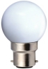 Ampoule sphérique LED 1W B22 blanche Girard Sudron