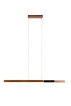 Suspension Trio Helios 343310365 - LED 48 W dimmable - café