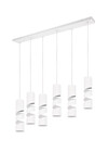 STREAM Suspension 6xGU10 metal blanc mat ref. 364000631