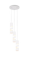 STREAM – Suspension 3xGU10 métal blanc mat réf. 364030331