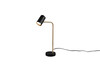 Lampe de table MARLEY Laiton/Noir 1L - 512400108