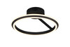 Plafonnier LED TRIO AMADOR 635510132- Forme ronde, noir Mat, 34 W, CCT et hauteur réglable