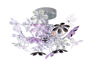 Applique FLOWER chrome multicolor de Triolighting