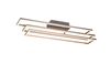 Plafonnier Led nickel mat CORSO de TrioLighting