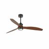 JUST FAN – Ventilateur plafond design industriel avec LED 16W
