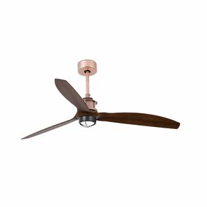 JUST FAN – Ventilateur plafond design industriel avec LED 16W