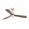 Ventilateur de plafond LANTAU en bois foncé-Eclairage, Design, silence et performance