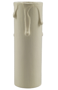 Fausse Bougie Blanc Antique diam.27mm haut.100mm