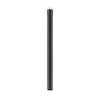 Plafonnier tube cylindre LOOK  finition Noir mat 