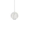 Suspension DIAMOND 1 lumière | Métal chromé & acrylique effet cristal