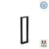 Borne rectangulaire profil aluminium IP66 ARKE 700 en noir RAL9005