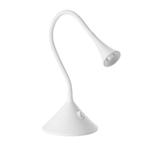  Lampe de bureau LED flexible CALA blanche à poser