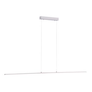Lustre linéaire tige PURE-LITE finition Acier Tactile