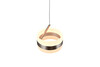 Suspension LED TRIO DIOS 331410107 – 1 tête, anneau lumineux, CCT réglable