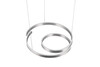 Suspension Trio Marnie 344110105 - LED 68 W dimmable - aluminium brossé