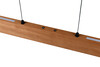 Suspension EDGEWOOD Barre LED Bois Naturel L115cm - 359710130