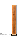 Lampadaire LED TRIO KALEA 455510130 en bois – variateur à pied
