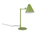Lampe à poser TRIO COSIMA 563900115 - Verte, tête orientable et bras articulé