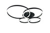 Plafonnier LED TRIO DRAKE 632210432 – Noir mat, CCT & Télécommande