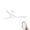 VVentilateur de Plafond POLARIS L LED Blanc – Silencieux, Économique, Connecté WIz