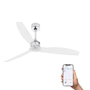 JUST FAN – Ventilateur plafond design industriel avec gestion WiZ Smart