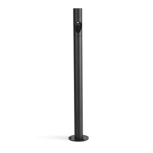 Potelet BEZEL pour allée/terrasse finition Noir mat
