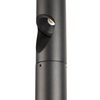 Potelet BEZEL pour allée/terrasse finition Noir mat