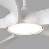 Ventilateur de plafond COCOS L blanc et télécommande