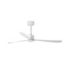 AMELIA ventilateur plafond design blanc – moteur éco DC, télécommande, 6 vitesses, pour pièces 17–28 m²