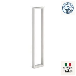 Borne rectangulaire profil aluminium IP66 ARKE 1000 24V gris clair RAL7044