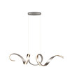 Suspension CISENNA LED Nickel Mat L160cm - 336119107