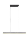 Suspension Trio Helios 343310305 - LED 48 W dimmable - aluminium brossé