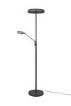 Lampadaire Led FRANKLIN avec liseuse anthracite de TrioLIghting