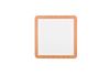 Plafonnier Led grand carré blanc et bois CAMILLUS TrioLighting