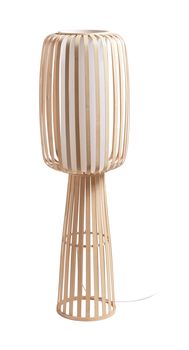 Lampe de sol en bambou naturel CINTIA grand modèle
