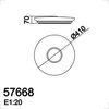 Plafonnier rond BERLINA 36W Led 4000°K 