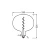 Ampoule LED Vintage 1906 Big Globe Smoke – 4,5 W E27 – 1800 K – Code 4058075836167