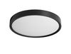 Plafonnier rond puissant coneccté ASLI finition Noir mat